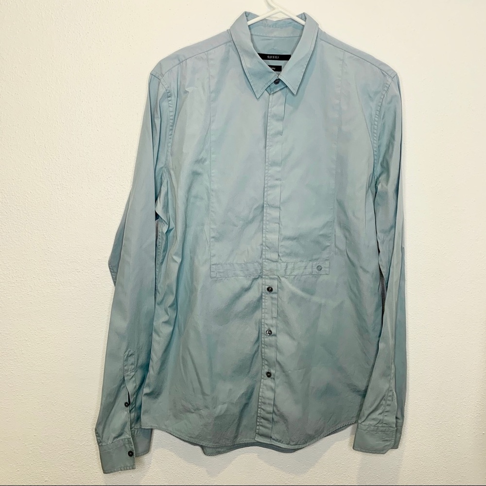 Men’s Gucci dress shirt skinny sz 16